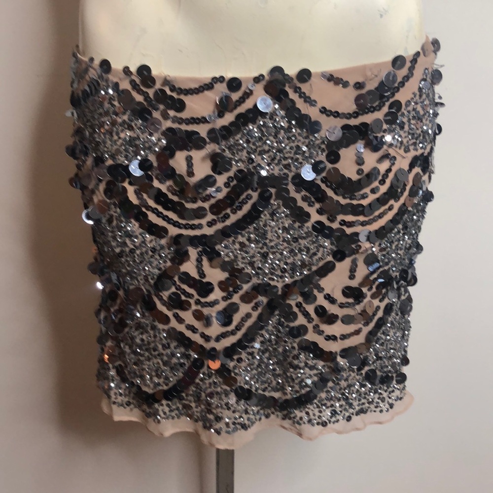 COPY - Sequin mini skirt